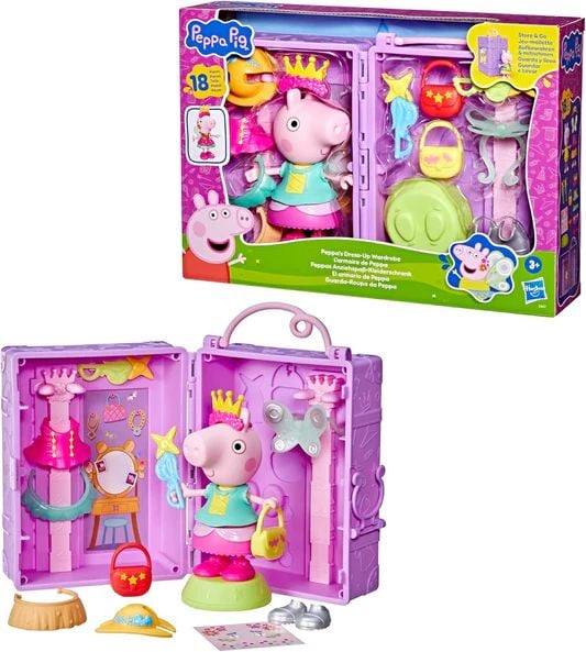 Produktbild: Peppa Pig Peppas Anziehspa&szlig;-Kleiderschrank