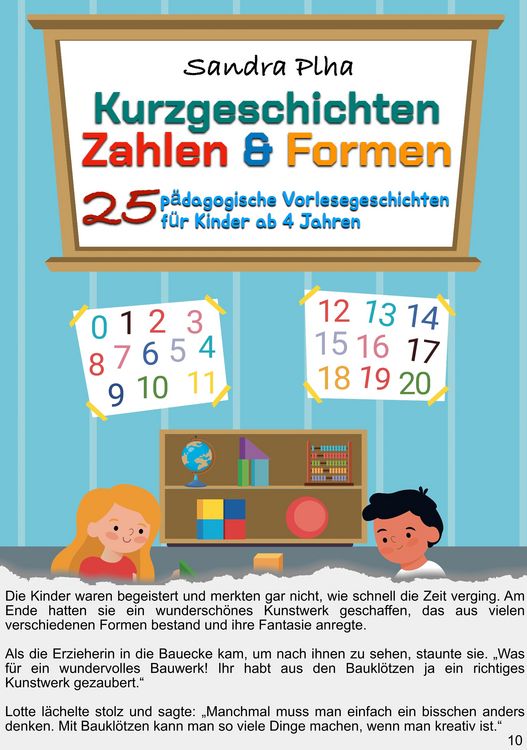 Produktbild: KitaFix-Kurzgeschichten Zahlen & Formen