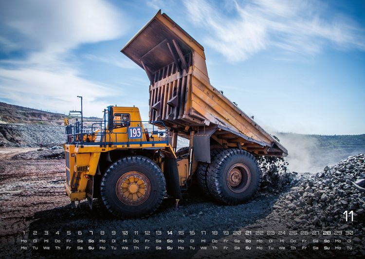 Produktbild: Baumaschinen - gigantische Bauhelfer - 2027 - Kalender DIN A2