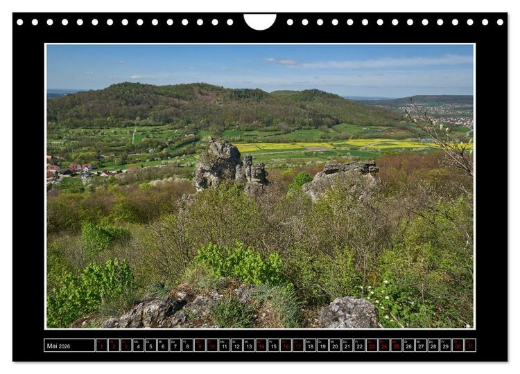 Produktbild: Wunderwelt Fr&auml;nkische Schweiz (Wandkalender 2026 DIN A4 quer), CALVENDO Monatskalender