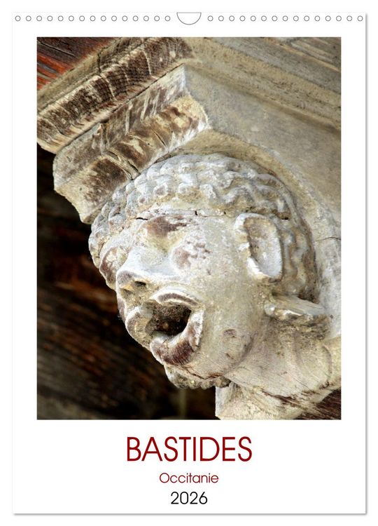 Produktbild: BASTIDES Occitanie (Calendrier mural 2026 DIN A3 horizontal), CALVENDO calendrier mensuel