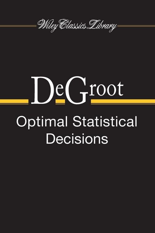 Produktbild: Optimal Statistical Decisions, WCL Edition