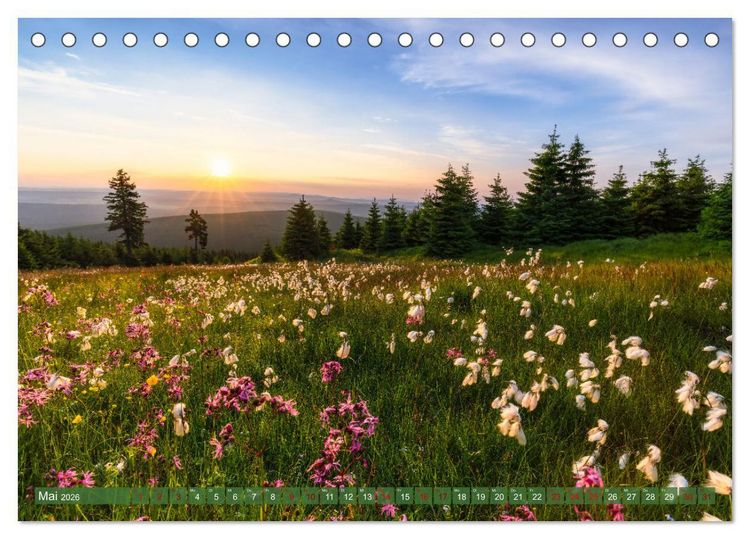 Produktbild: Unterwegs im Erzgebirge - Zwischen Tradition, Kultur und Natur (Tischkalender 2026 DIN A5 quer), CALVENDO Monatskalender