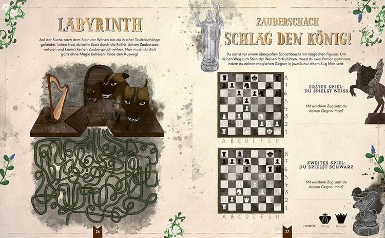 Produktbild: Das inoffizielle Film-R&auml;tselbuch f&uuml;r Potter-Fans. &Uuml;ber 100 R&auml;tsel, Quizfragen und Knobelaufgaben zu den Kino-Erfolgen