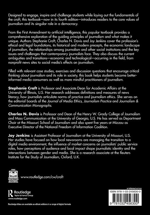 Produktbild: Principles of American Journalism