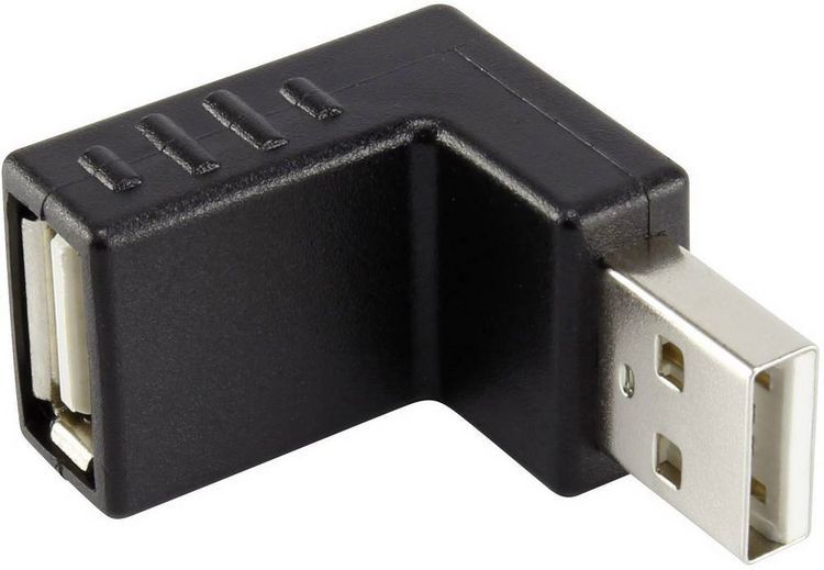 Produktbild: Renkforce USB 2.0 Adapter [1x USB 2.0 Stecker A - 1x USB 2.0 Buchse A]