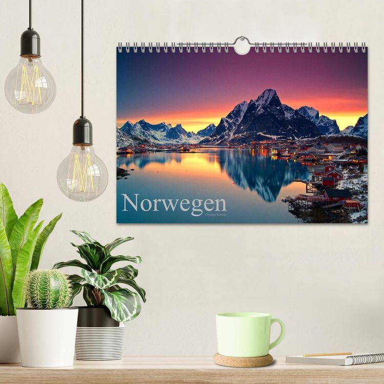 Produktbild: Norwegen (Wandkalender 2026 DIN A4 quer), CALVENDO Monatskalender