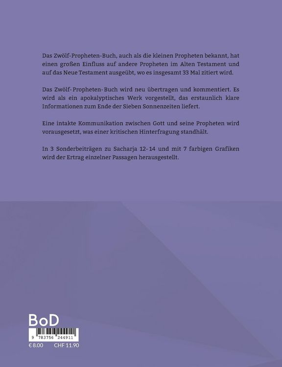 Produktbild: Das Zw&ouml;lf-Propheten-Buch 11C