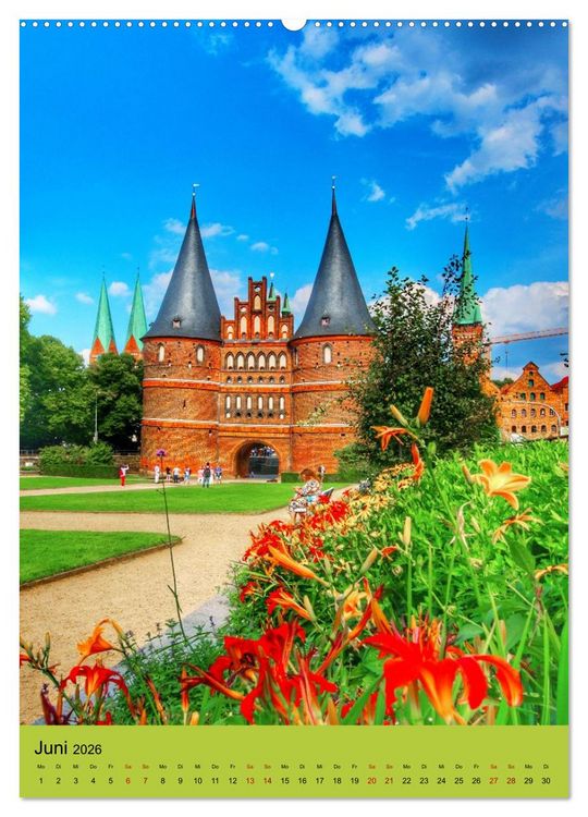 Produktbild: Schleswig-Holstein. Du bist so sch&ouml;n. (hochwertiger Premium Wandkalender 2026 DIN A2 hoch), Kunstdruck in Hochglanz