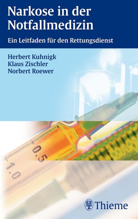 Produktbild: Narkose in der Notfallmedizin