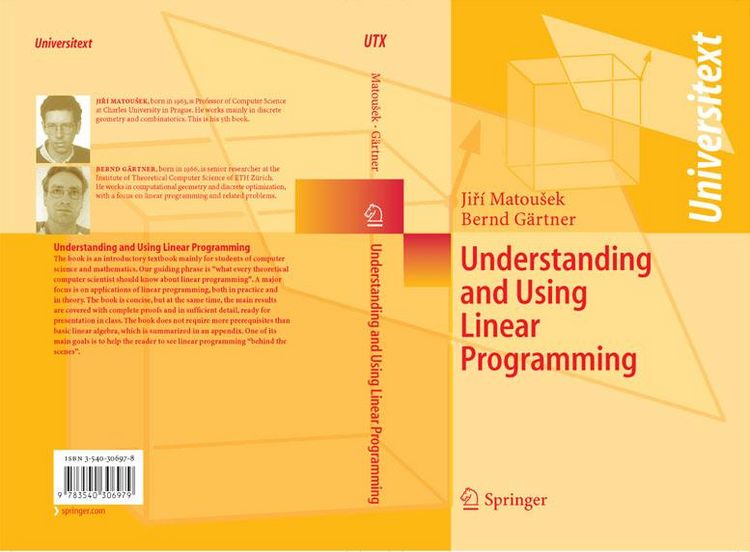 Produktbild: Understanding and Using Linear Programming