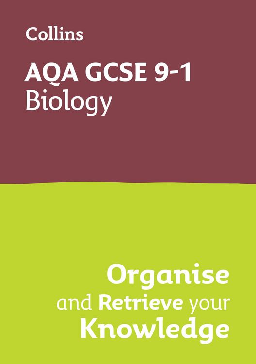 Produktbild: AQA GCSE 9-1 Biology Organise and Retrieve Your Knowledge