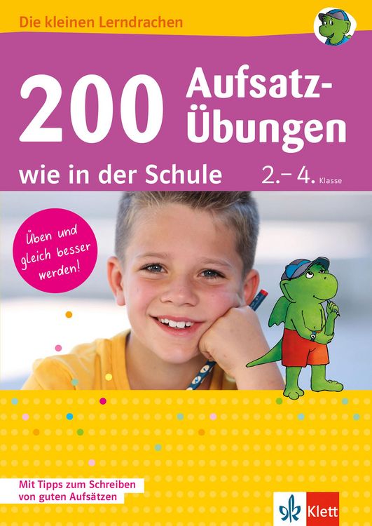 Produktbild: Klett 200 Aufsatz-&Uuml;bungen wie in der Schule