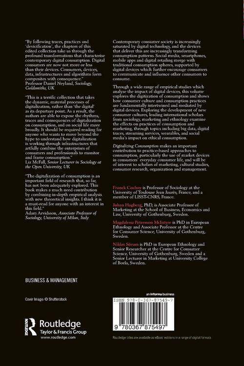 Produktbild: Digitalizing Consumption