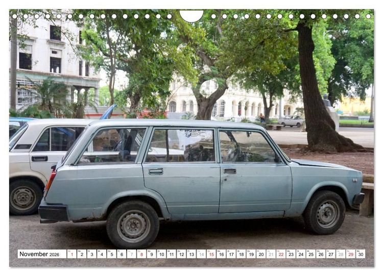 Produktbild: LADA KOMBI - Die sowjetische Auto-Legende WAS-2102 (Wandkalender 2026 DIN A4 quer), CALVENDO Monatskalender