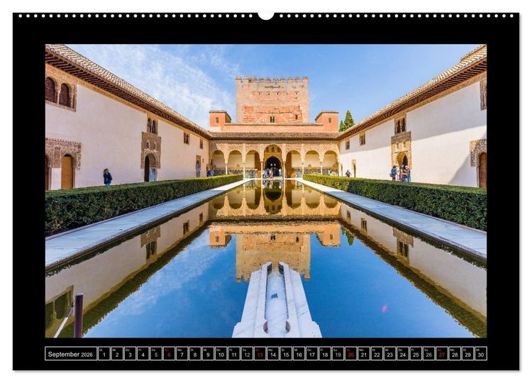 Produktbild: Andalusien - Die Seele Spaniens (hochwertiger Premium Wandkalender 2026 DIN A2 quer), Kunstdruck in Hochglanz