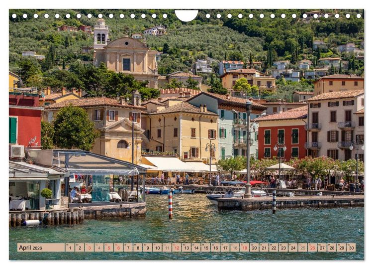 Produktbild: Italiens romantische Seen (Wandkalender 2026 DIN A4 quer), CALVENDO Monatskalender