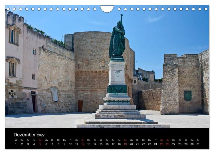 Produktbild: Apulien (Wandkalender 2027 DIN A4 quer), CALVENDO Monatskalender