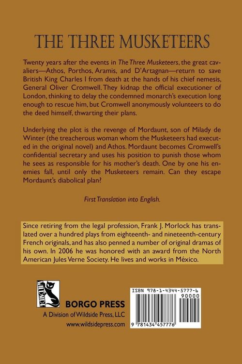 Produktbild: The Musketeers--Twenty Years Later