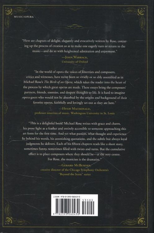 Produktbild: The Birth of an Opera: Fifteen Masterpieces from Poppea to Wozzeck