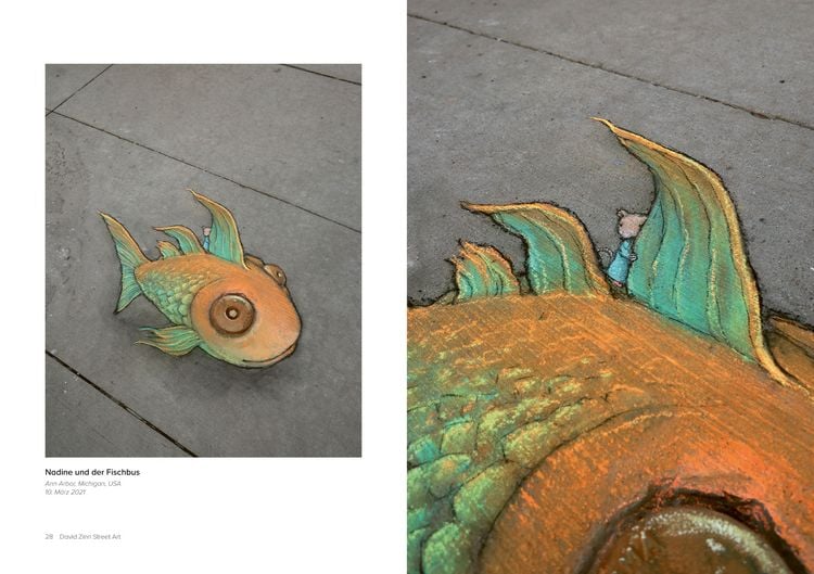 Produktbild: David Zinn. Street Art