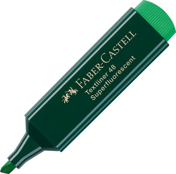 Produktbild: FABER-CASTELL Textmarker 48, gr&uuml;n