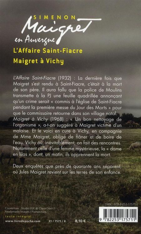 Produktbild: Maigret en Auvergne