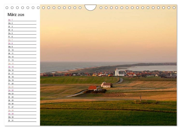 Produktbild: D&auml;nemark &ndash; Unterwegs in J&uuml;tland 2026 (Wandkalender 2026 DIN A4 quer), CALVENDO Monatskalender