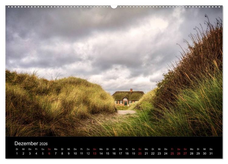 Produktbild: Fan&oslash; - Meine Insel (Wandkalender 2026 DIN A2 quer), CALVENDO Monatskalender