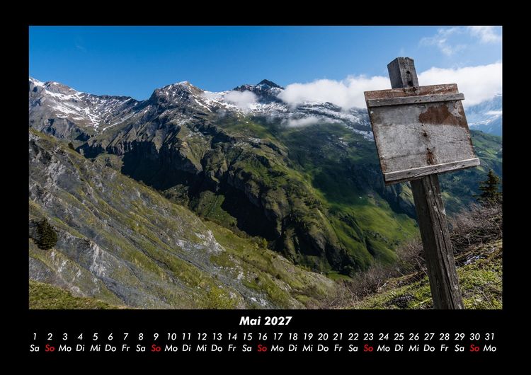 Produktbild: Wanderlust 2027 Fotokalender DIN A3
