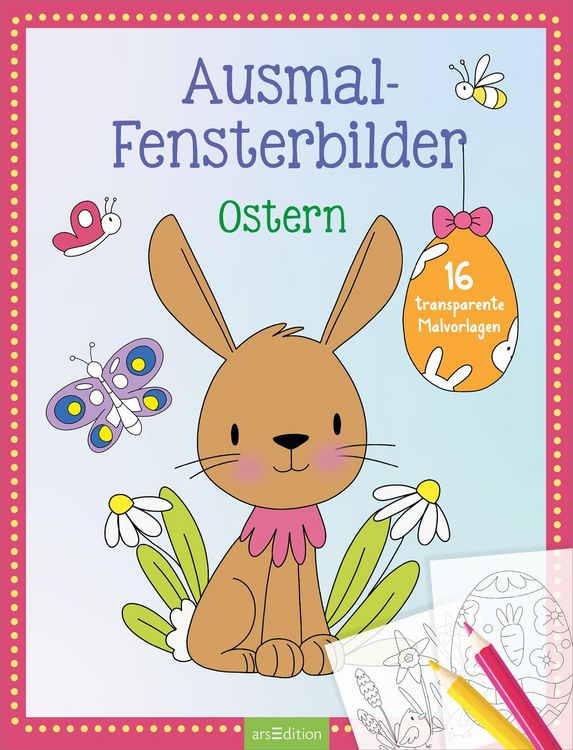 Produktbild: Ausmal-Fensterbilder &ndash; Ostern