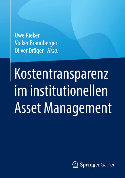 Produktbild: Kostentransparenz im institutionellen Asset Management