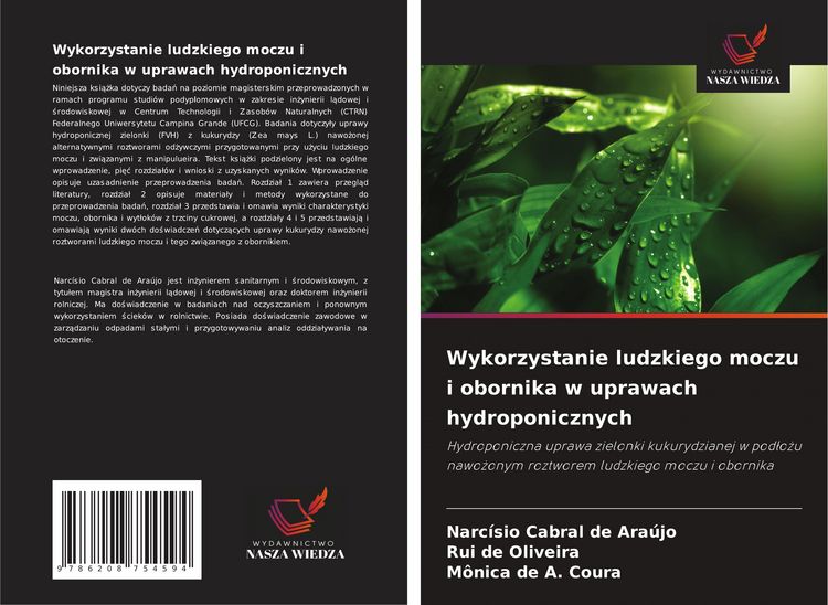Produktbild: Wykorzystanie ludzkiego moczu i obornika w uprawach hydroponicznych