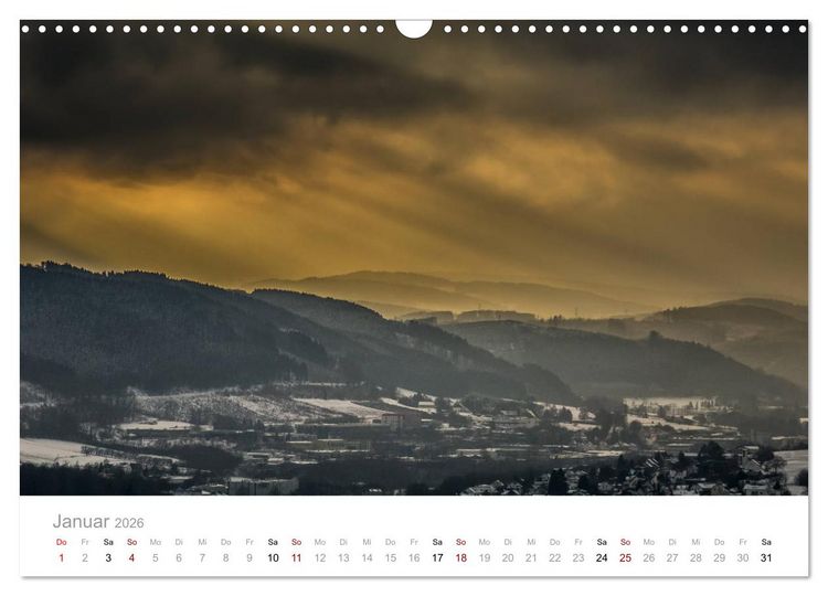 Produktbild: Stadt Plettenberg (Wandkalender 2026 DIN A3 quer), CALVENDO Monatskalender