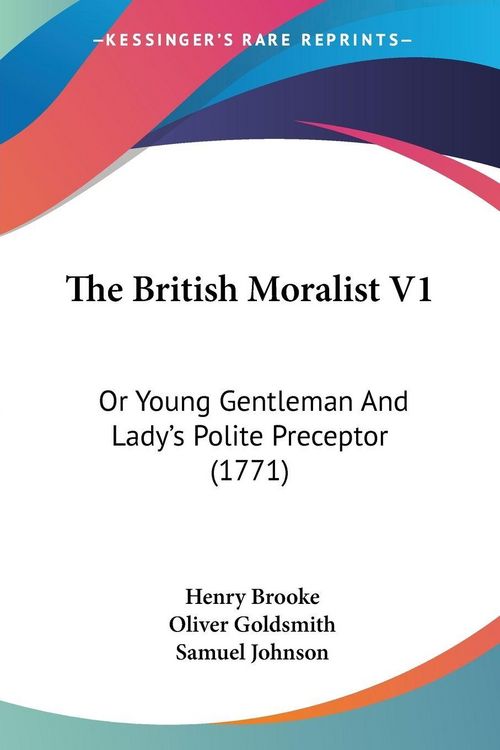 Produktbild: The British Moralist V1