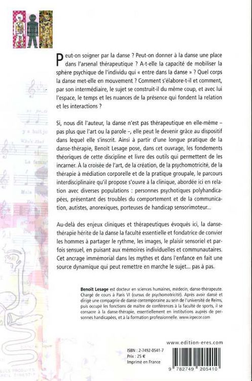 Produktbild: La danse dans le processus th&eacute;rapeutique