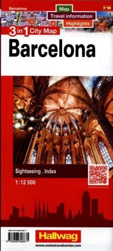 Produktbild: Hallwag Stadtplan Barcelona