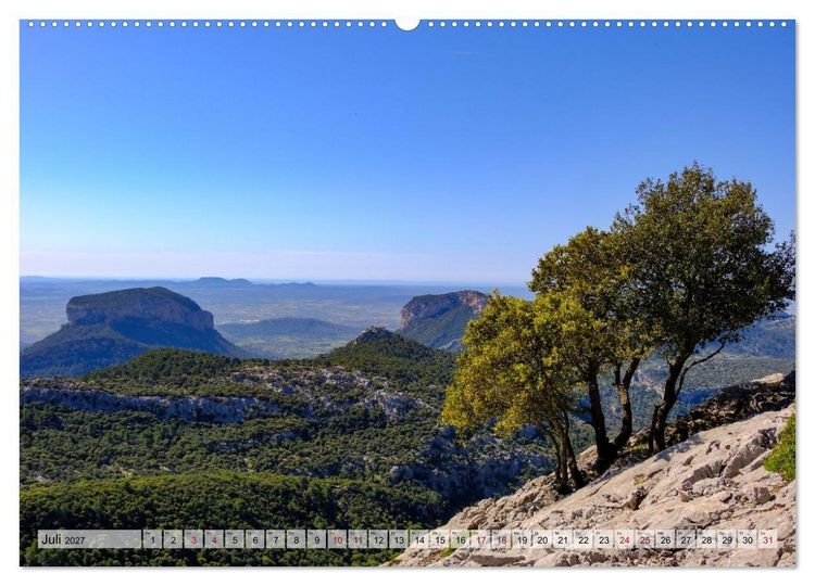 Produktbild: Wanderlust Mallorca - Pfade der Tramuntana (hochwertiger Premium Wandkalender 2027 DIN A2 quer), Kunstdruck in Hochglanz