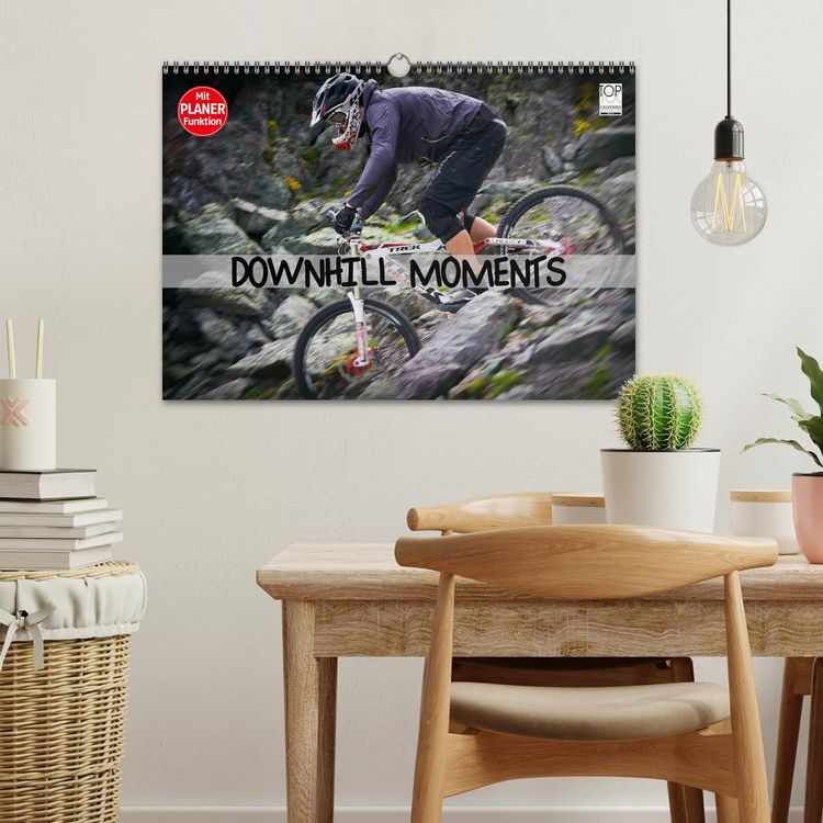 Produktbild: Downhill Moments (Wandkalender 2026 DIN A3 quer), CALVENDO Monatskalender