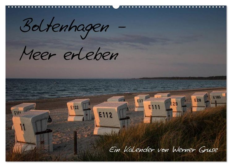 Produktbild: Boltenhagen - Meer erleben (Wandkalender 2026 DIN A2 quer), CALVENDO Monatskalender