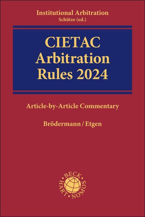 Produktbild: CIETAC Arbitration Rules 2024
