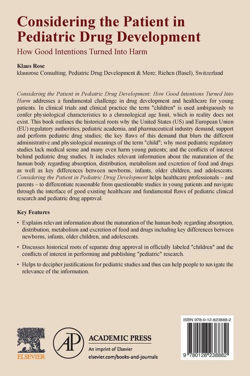 Produktbild: Considering the Patient in Pediatric Drug Development