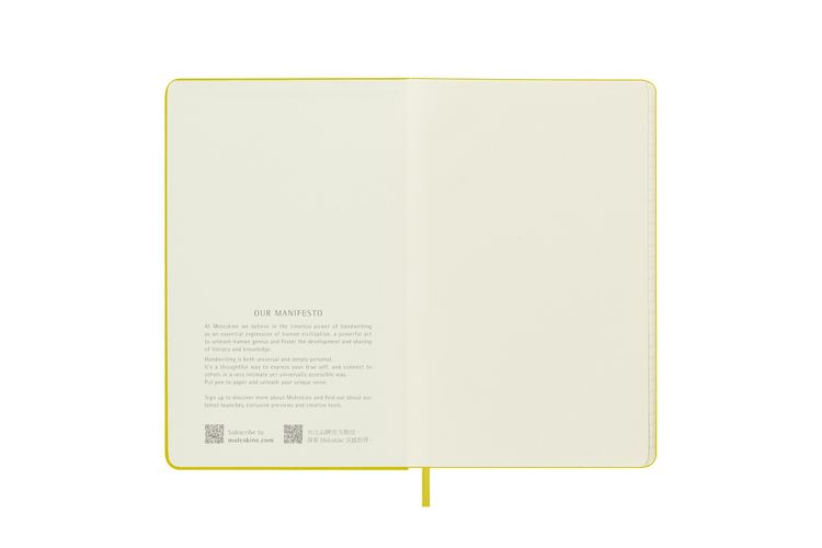 Produktbild: Moleskine Notizb. Color A5 Geb Strohgelb