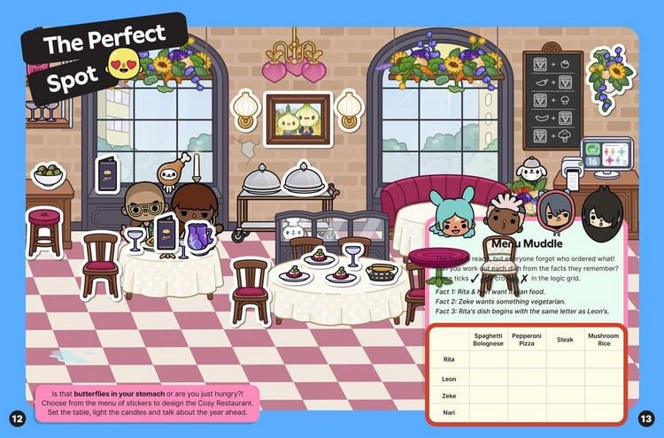 Produktbild: Toca Boca Find Your Style Sticker Book