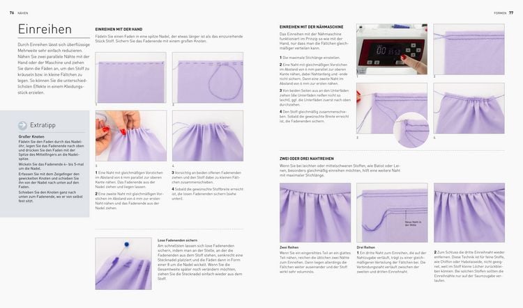 Produktbild: Kleidung N&auml;hen. Vom richtigen Ma&szlig;nehmen bis zum perfekten Saum: Das umfassende Handbuch mit &uuml;ber 150 Techniken.