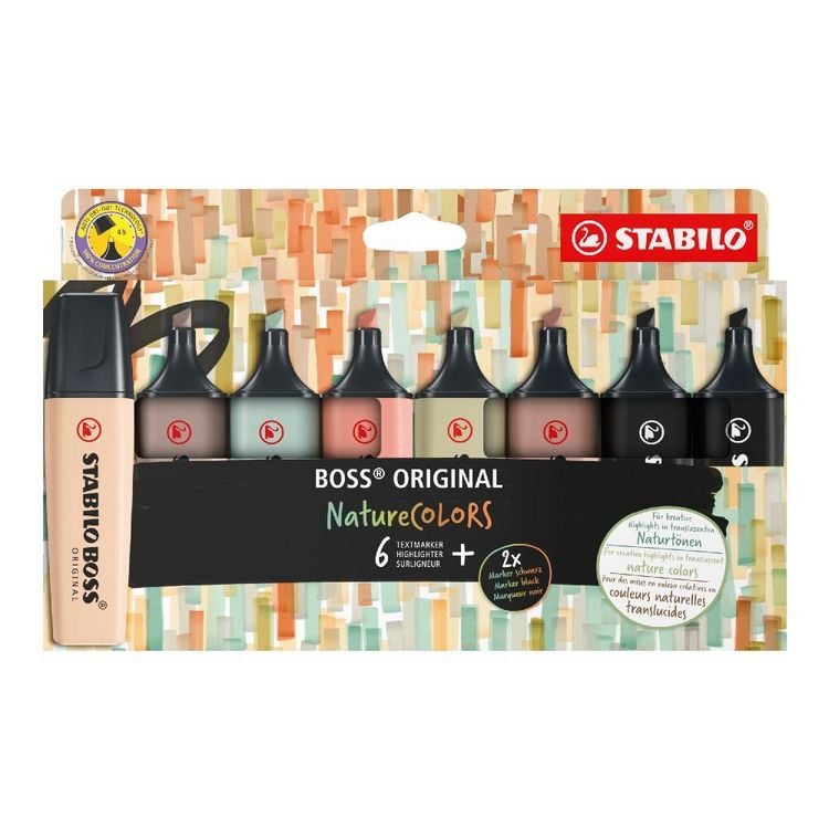 Produktbild: Textmarker BOSS ORIGINAL NatureCOL.