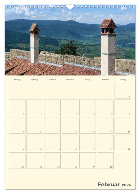 Produktbild: Unterwegs im Elsass &ndash; Terminplaner (Wandkalender 2026 DIN A3 hoch), CALVENDO Monatskalender