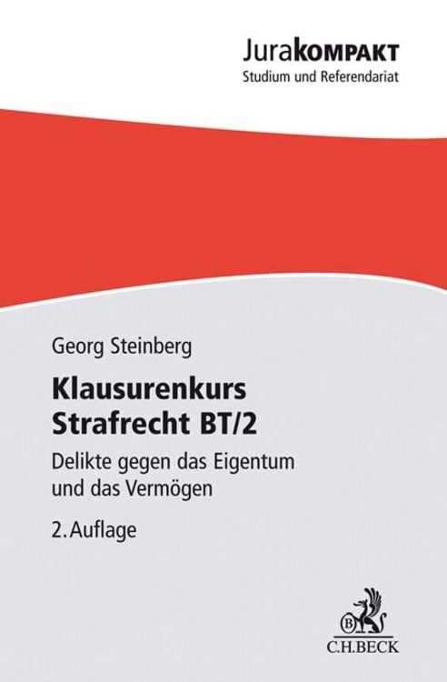 Bild vom Artikel Klausurenkurs Strafrecht BT/2 vom Autor Georg Steinberg