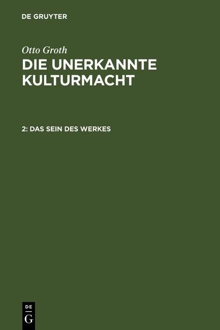 Produktbild: Das Sein des Werkes