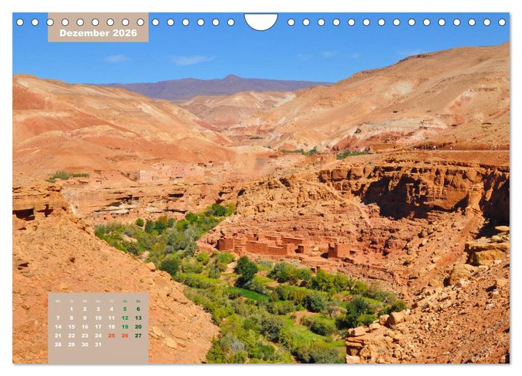 Produktbild: Erlebe mit mir das traumhafte Marokko (Wandkalender 2026 DIN A4 quer), CALVENDO Monatskalender